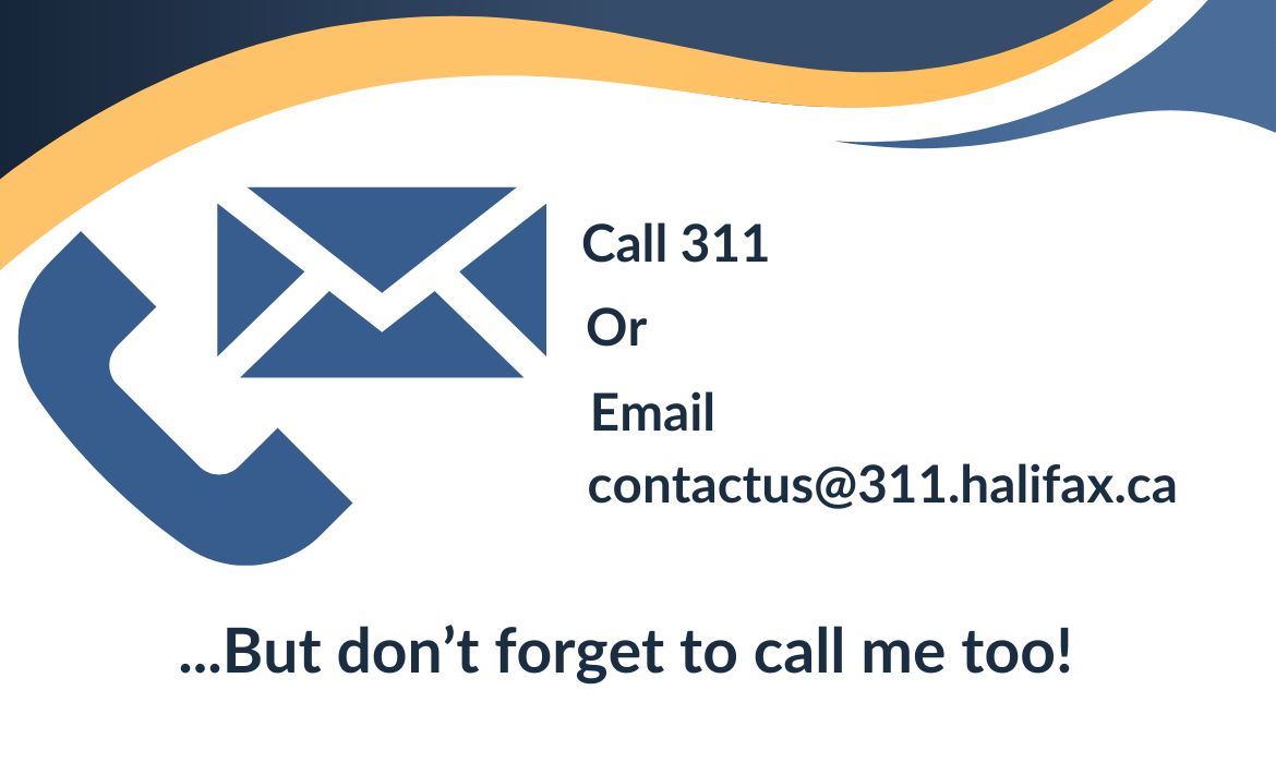 call or email 311